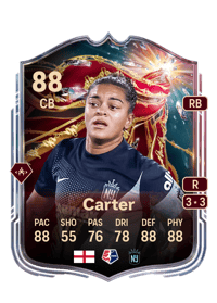 Jess Carter Knockout Royalty 88 OVR