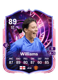 Rachel Williams Time Warp 89 OVR