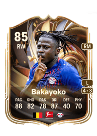 Johan Bakayoko Ratings Reload 85 OVR