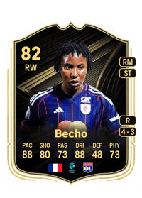 Vicki Becho Team of the Week 82 OVR