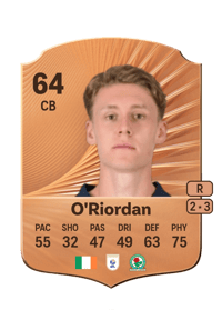 Connor O'Riordan Rare 64 OVR