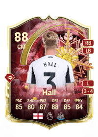 Lewis Hall Winter Wildcards Red 88 OVR