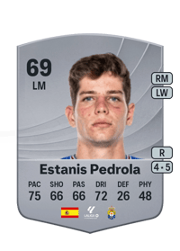 Estanis Pedrola Common 69 OVR