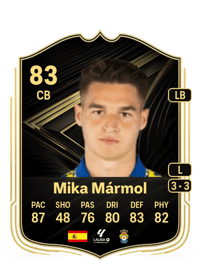 Mika Mármol Team of the Week 83 OVR