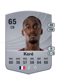 Yoan Koré Common 65 OVR