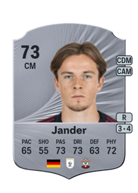 Caspar Jander Rare 73 OVR