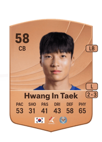 Hwang In Taek Common 58 OVR