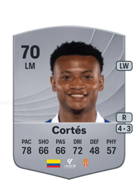 Óscar Cortés Common 70 OVR