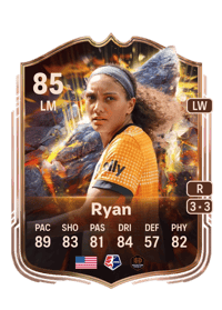 Yazmeen Ryan Cornerstones 85 OVR