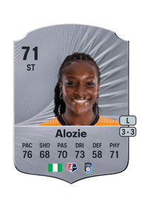 Michelle Alozie Rare 71 OVR
