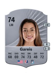 Ryan Gareis Rare 74 OVR