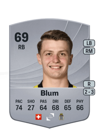 Lewin Blum Common 69 OVR