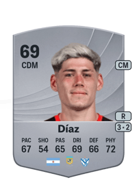 Franco Díaz Common 69 OVR