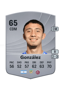 Maximiliano González Common 65 OVR