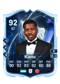Daniel Kanu TOTS HM 92 OVR