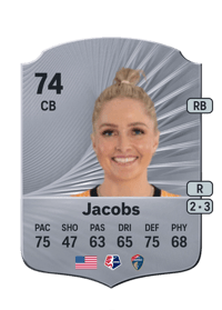 Natalie Jacobs Rare 74 OVR