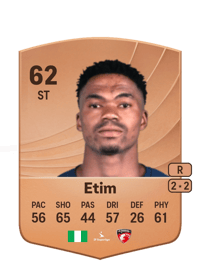 Friday Etim Common 62 OVR