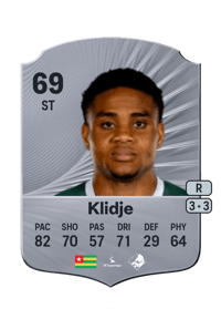 Thibault Klidje Rare 69 OVR