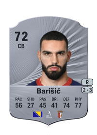 Adrian Barišić Rare 72 OVR
