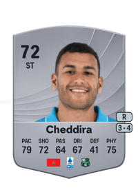 Walid Cheddira Common 72 OVR