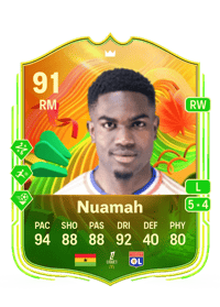Ernest Nuamah UEFA Europa League Team of the Tournament 91 OVR