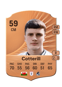 Joel Cotterill Rare 59 OVR