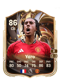 Leny Yoro Ratings Reload 86 OVR