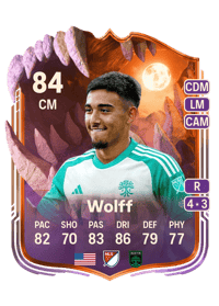 Owen Wolff Ultimate Scream 84 OVR