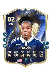 Deja Davis Team of the Season 92 OVR
