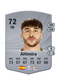 Altimira Common 72 OVR