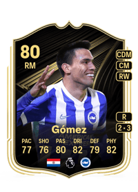 Diego Gómez Team of the Week 80 OVR