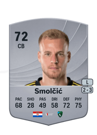 Hrvoje Smolčić Common 72 OVR