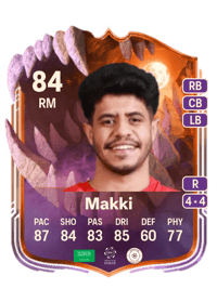 Ali Makki Ultimate Scream 84 OVR