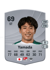 Shin Yamada Common 69 OVR