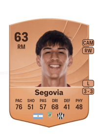 Alexis Segovia Common 63 OVR