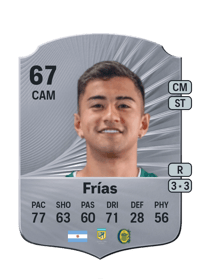 Franco Frías Rare 67 OVR