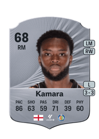 Abu Kamara Rare 68 OVR
