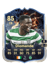 Ousmane Diomande Thunderstruck 85 OVR