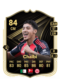 Farès Chaïbi Team of the Week 84 OVR