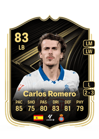 Carlos Romero Team of the Week 83 OVR