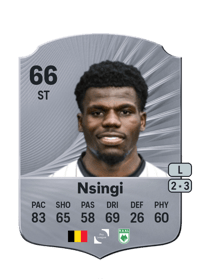 Nachon Nsingi Rare 66 OVR