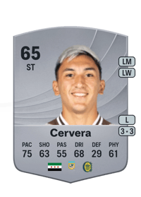 Tobías Cervera Common 65 OVR