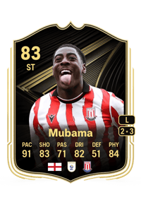 Divin Mubama Team of the Week 83 OVR