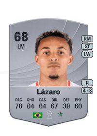 Lázaro Common 68 OVR