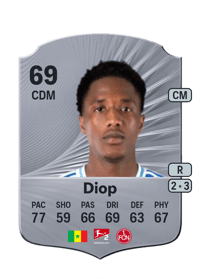 Pape Demba Diop Rare 69 OVR