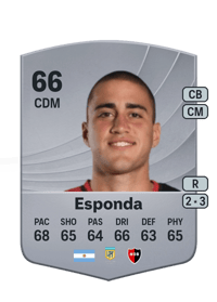 Marcelo Esponda Common 66 OVR