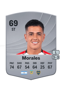 Gonzalo Morales Common 69 OVR