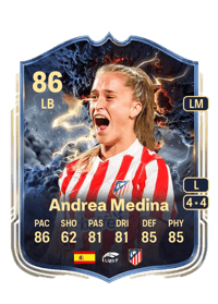 Andrea Medina Thunderstruck 86 OVR
