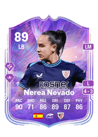 Nerea Nevado Fantasy UT 89 OVR