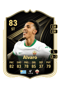 Álvaro Team of the Week 83 OVR